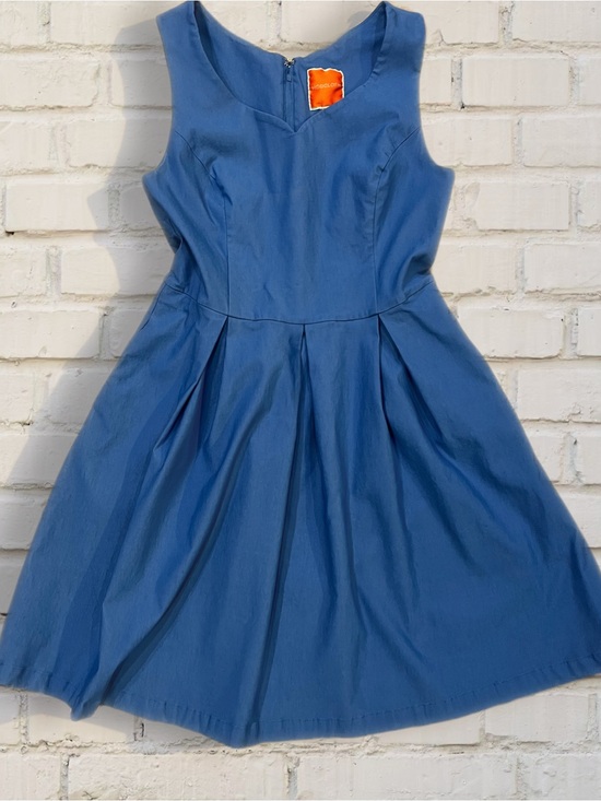 Modcloth Dresses & Skirts - ModCloth Blue Sleeveless Fit and Flare A-Line Dress - Size L